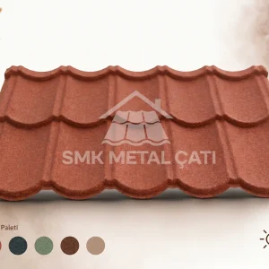 SMK Metal Kumlu Kiremit — Kiremit Kırmızısı
