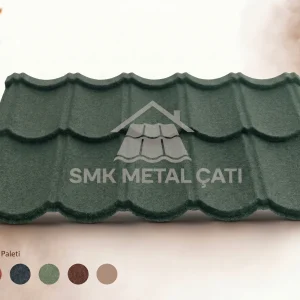 SMK Metal Kumlu Kiremit — Yeşil